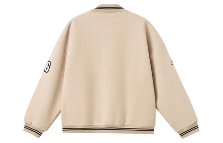 New Balance Baseball Jerseys Unisex Khaki Baseball Collar Moderate Straight Fit AMJ31301-BNN