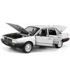 Classic 1/24 Volkswagen Santana Alloy Diecast Model Car Sound and Light Gift for Boyfriend Collection Hobbies Present with Kids