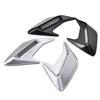 2PCS DIY Shark fins Car Body Side Air Flow Vent Grille Decorative Stickers Kits