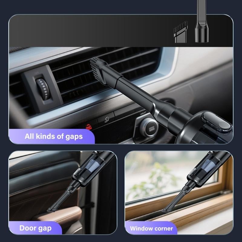 Handheld Home Vacuum Cleaner Rechargeable Portable Vacuum Cleaner Car Home Wireless Dust Catcher 16000PA