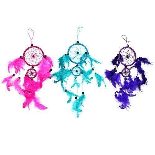 Dream Catcher Turquoise Pink Purple 6-Pack Bali