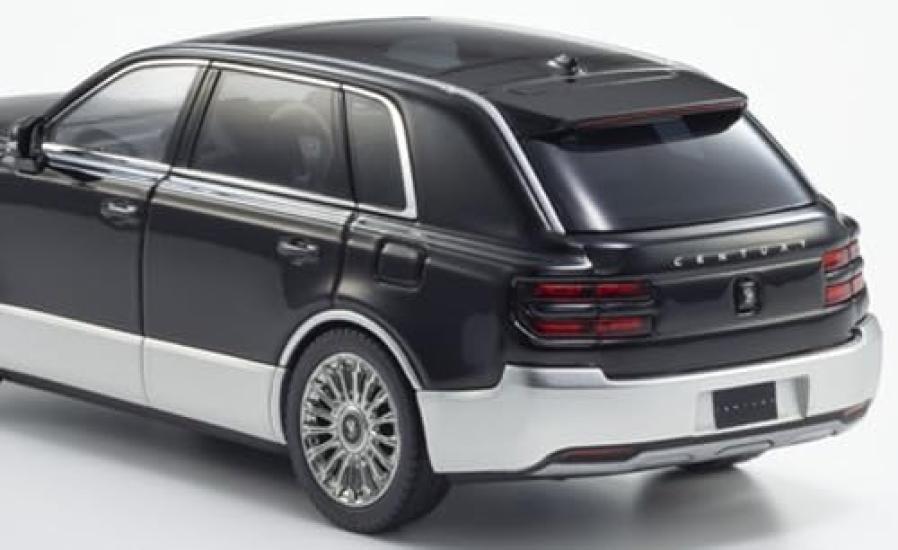 Kyosho Original Scale Toyota Century with Fromage Finished KS03926BS 1/43 (Rinpo) (Black/Silver) Interior, Model,
