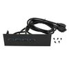 USB3.0 Hub Front Panel 5Gbps 4 Ports 19pin Optical Drive Front Panel for 5.25 Inch PC Computer Case