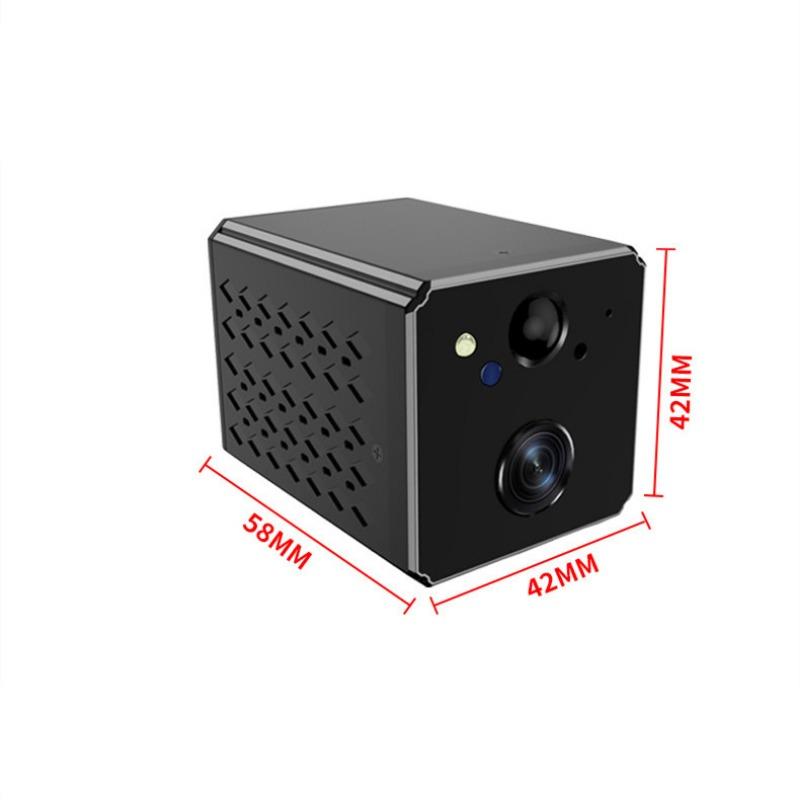 1PCS Mini WIFI Security Portable HD Camera for Indoor Outdoor, PIR Motion Detection,Night Vision