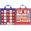 Multipurpose Table Top pocket picture Classroom Office Learning Supplies Double Sided Self-Standing