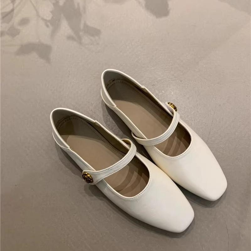 2025 Women's Spring New Sexy Pointed Designer Flat Non-slip Loafers Casual Comfortable Shallow Mouth Flat Non-slip Low Top Shoes