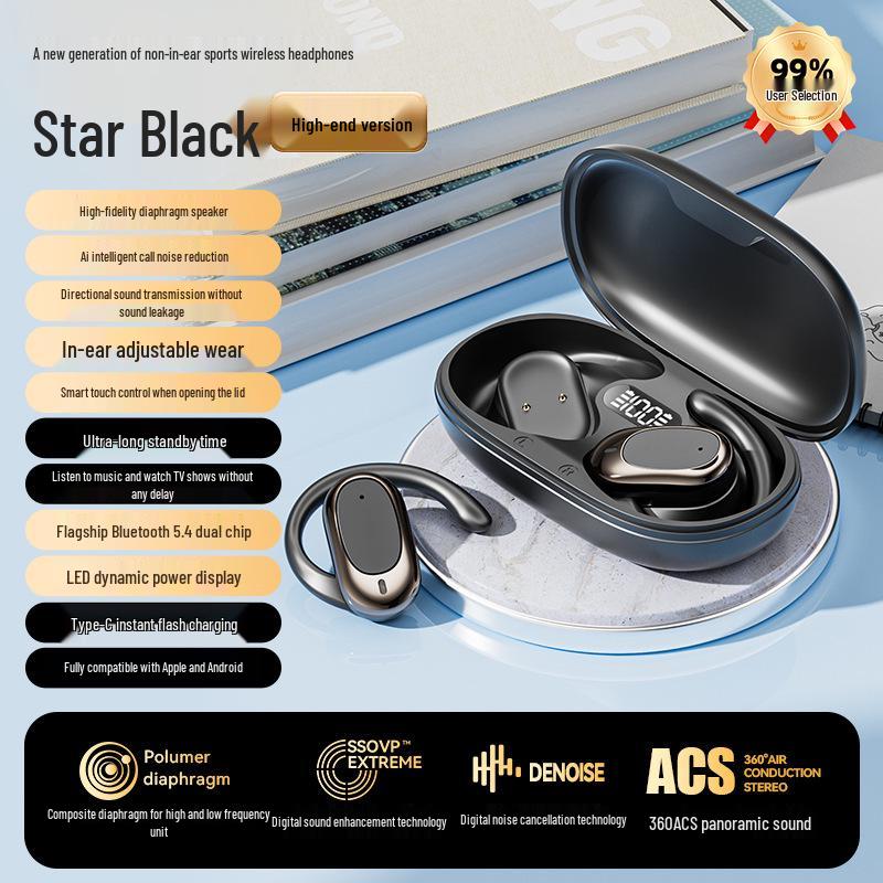 M57 Bluetooth TWS Sports Earphones - Long Battery Life, Over-Ear, Wireless, High Value