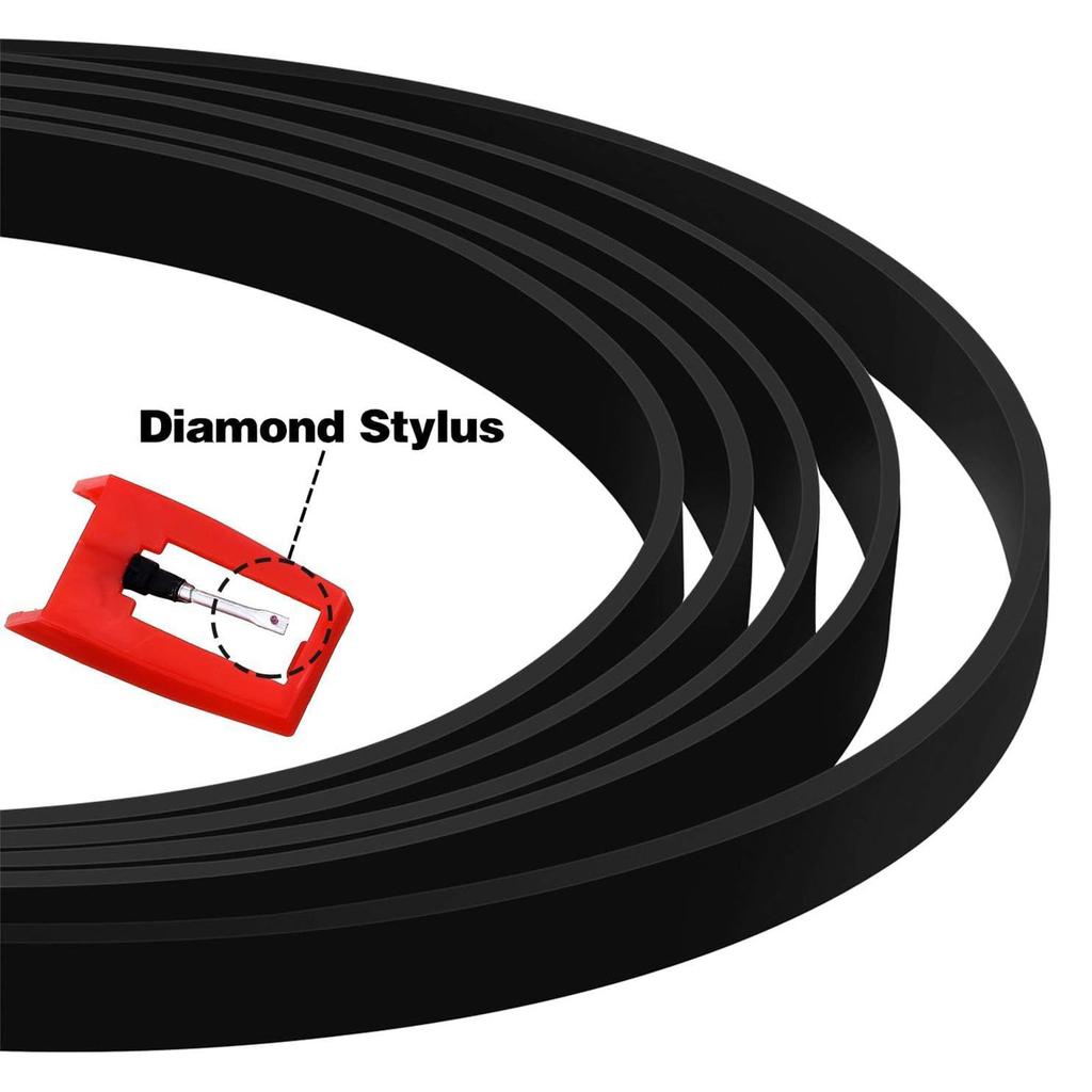 Turntable Styluses Needle Record Player Belts Diamond Needle Record Player Needle Replacement Part for Various Models