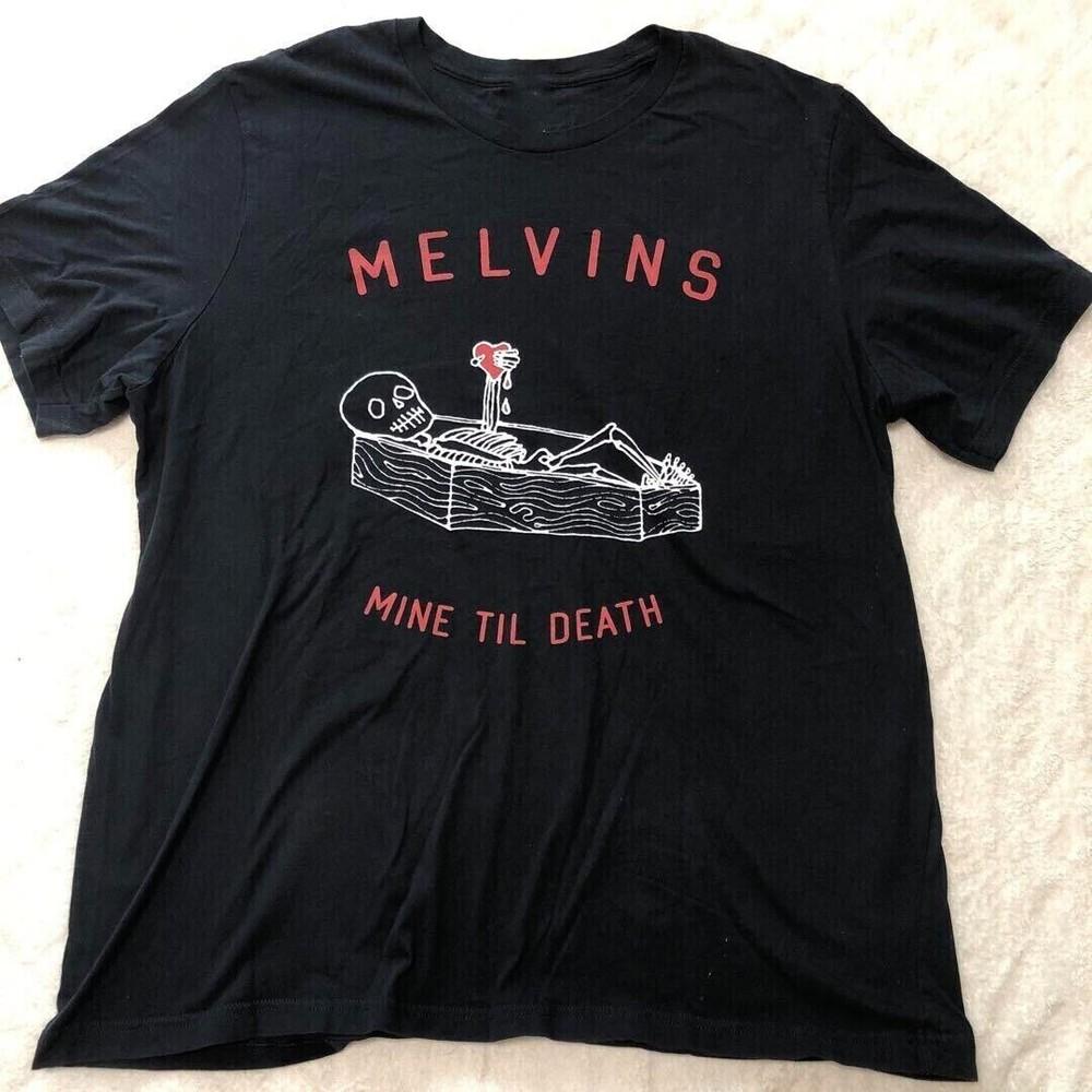 Melvins Band Mine Til Death Shirt Short Sleeve Black Unisex S-5XL CB415 Unisex T-Shirt S