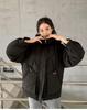 Women's Autumn and Winter Coat Thickened Hooded Short Loose Large Pocket Slim Warm Coat