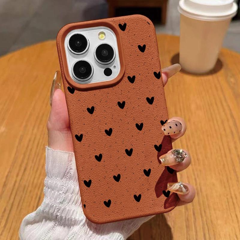 Luxury Minimalist Polka Dots INS Couple Case For Xiaomi Redmi Note 14 13 12 Pro Plus 5G 4G 10 11 10S 11S 14C 12C 10C 9A A5 A3