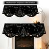 Merry Christmas Fireplace Decoration Fabric for Holiday Party
