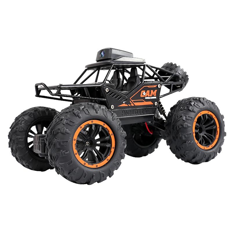 Rc Car With HD 720P WIFI FPV Camera Machine On Remote Control Stunt  2.4G SUV Radiocontrol Climbing Children Toys