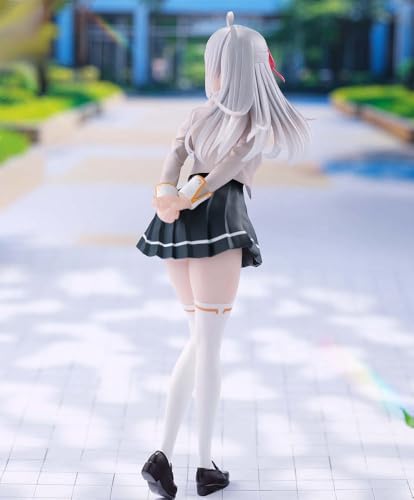 From the TV Anime "Alya, the Girl Next Door Who Sometimes Whispers In Russian" Comes GLITTER & GLAMOURS Alya Uniform Ver. Official Figure, Approx. 23c