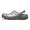 Crocs Classic Clog Round Toe Lace-Up Clogs Unisex Footwear Gray 203591-0EX