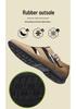 2024 Men's Summer Breathable Leather Pointed Toe Slip-On Casual Sandals