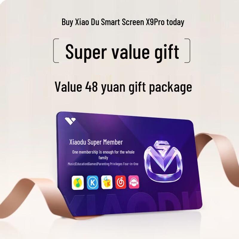 XiaoDu X9 Pro AI Smart Display & C1200 Camera Kit CN plug (adapter included)