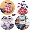 50/100Pcs Reusable Halloween Bat Sewing Needle Cartoon Embroidery Patchwork Pins  Patchwork Craft