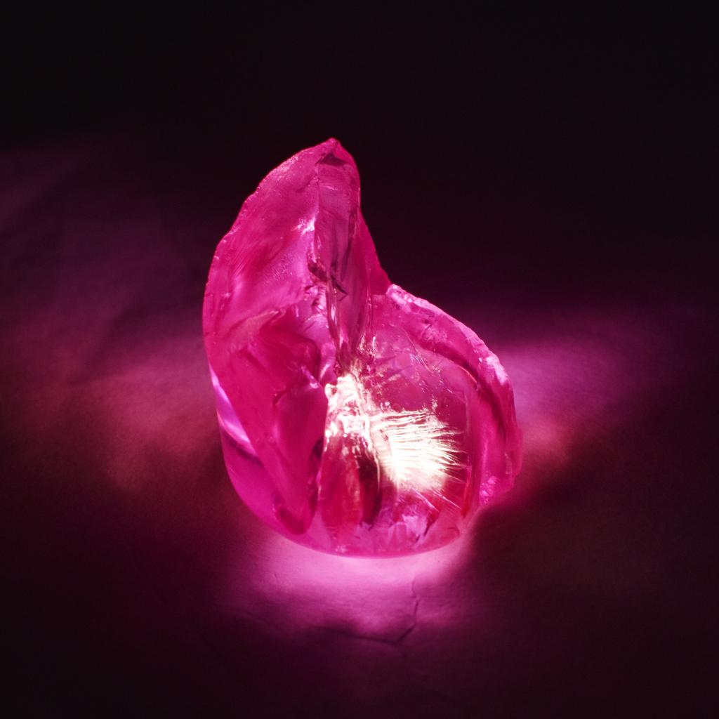 Natural Pink Zircon Loose Gemstone 53.85 ct Uncut Raw Rough for Lapidary and Gem Collections