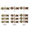 Funny Fish Bone Cat Chew Toy Wooden Teeth Cleaning Stick Cats Dental Toy for Dental Care Feline Toothbrush Alternative