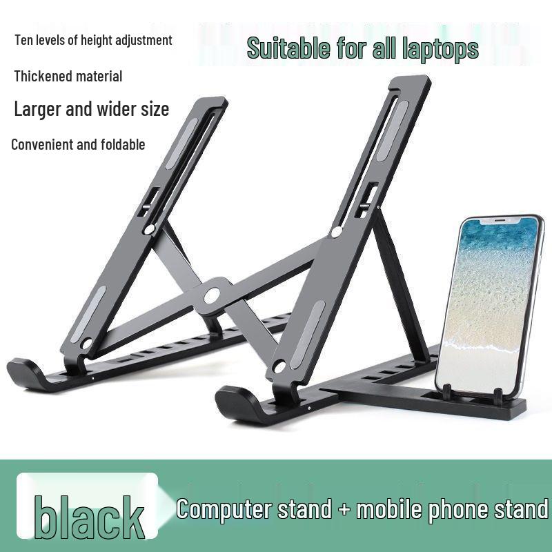 Adjustable Portable Laptop Cooling and Storage Stand