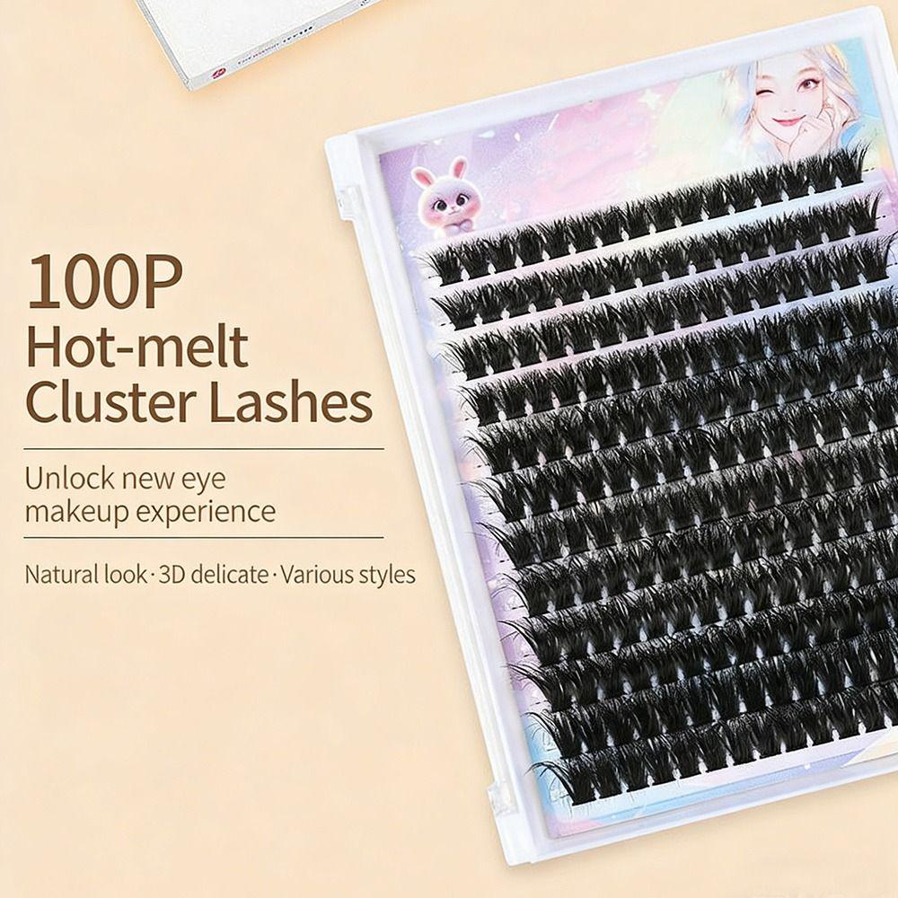 Wispy Style False Eyelashes Bond and Seal DIY Lash Extension Kit Eye Lash Extension