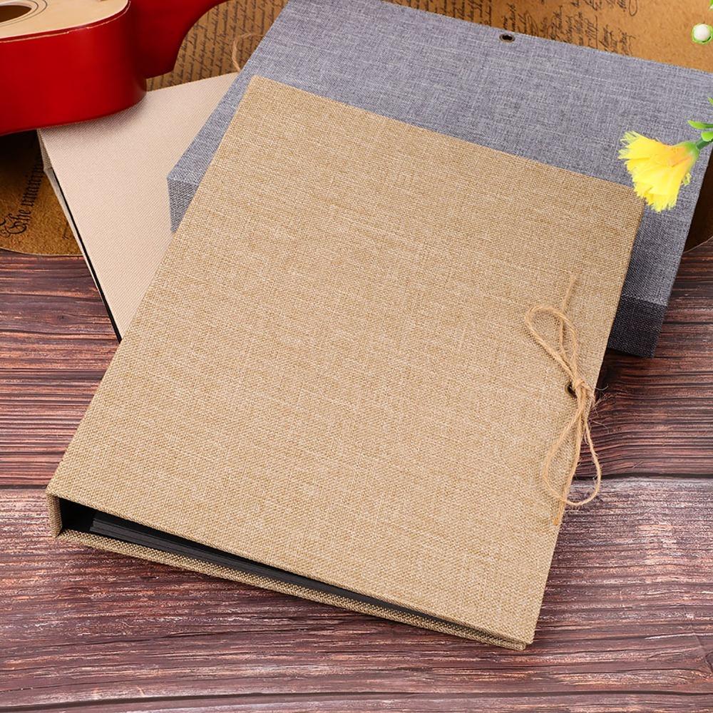 10.43x8.27in DIY Scrapbook Album 30 Pages Loose Leaf Photo Book  Birthday Gift