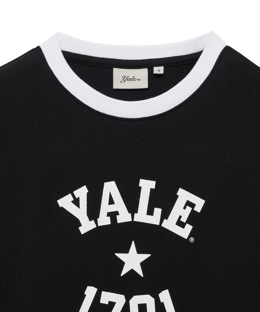 YALE Women'S 1701 Logo T-Shirt_Black