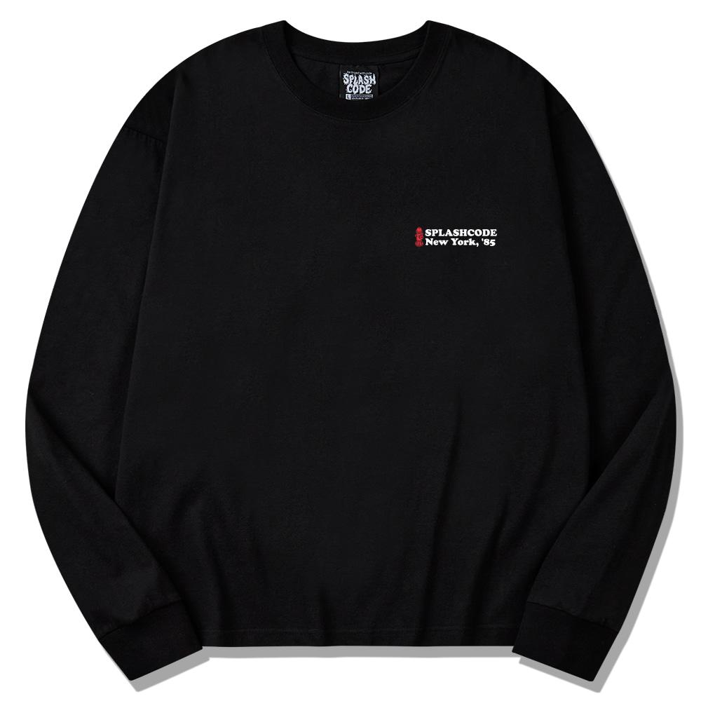 Seupeullaesikodeu Long Sleeve Black - New York 85