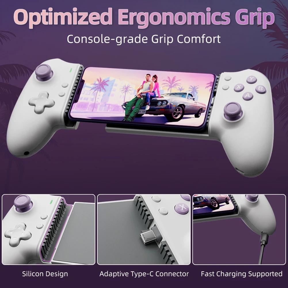 Gamepad Gaming Control für Android Handy Typ-C Effekt Joystick und Trigger Hall Mechanischer Controller Game Pad Controller