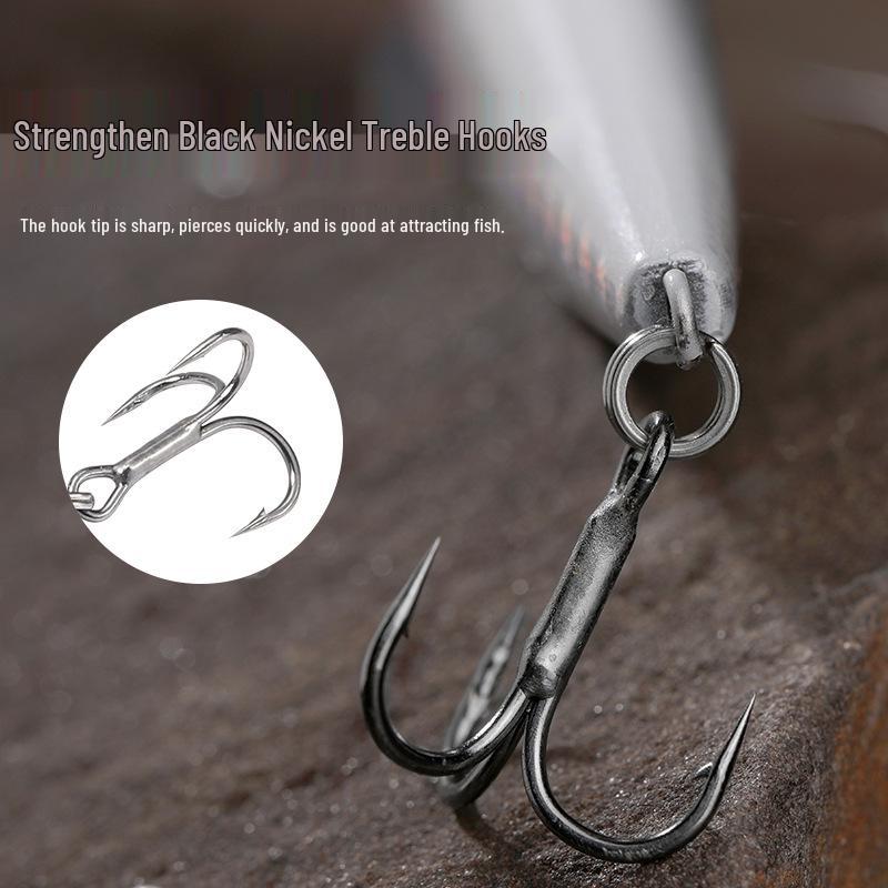 Long-Casting Sinking Minnow with Reinforced Hook, Available in 4g, 7g, 10g, 14g