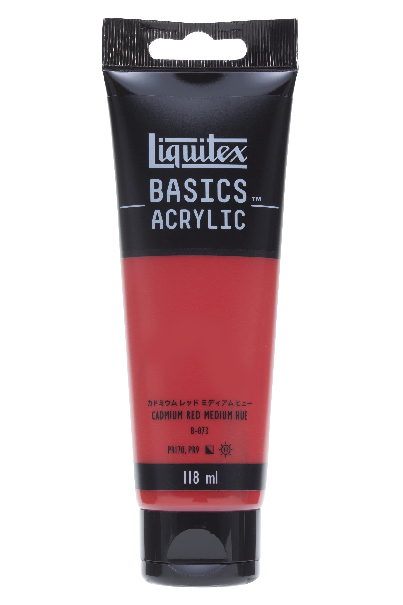 

Акриловая краска Liquitex Basics Кадмий Красный Средний Оттенок 118мл B-073