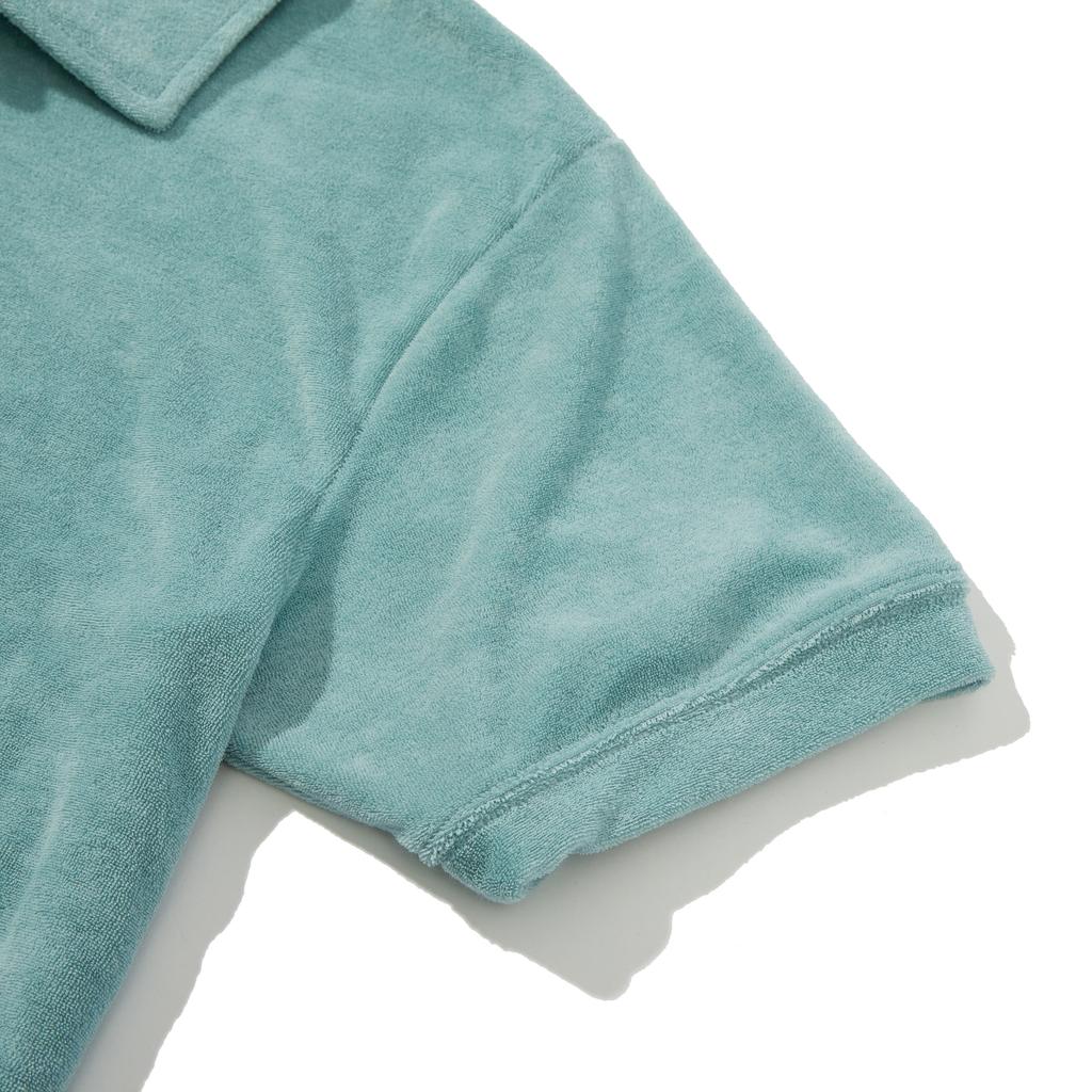 AGENT PEEK Agp Terry Polo Shirt Mint