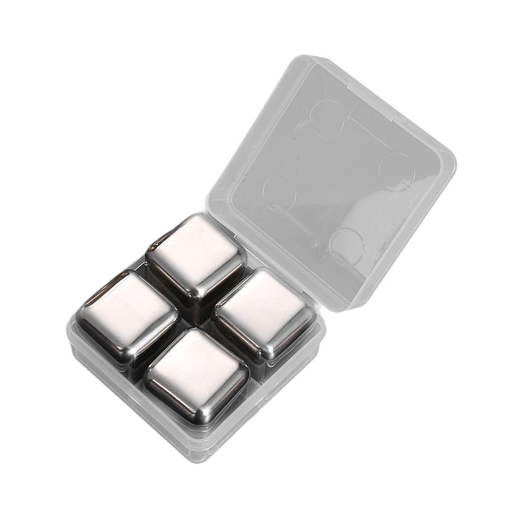 Reusable Ice Cubes Easy To Use with Storage Box Gift Set Quickly Cooling Beverage Chilling Rocks Whisky Ball Whisky Stone