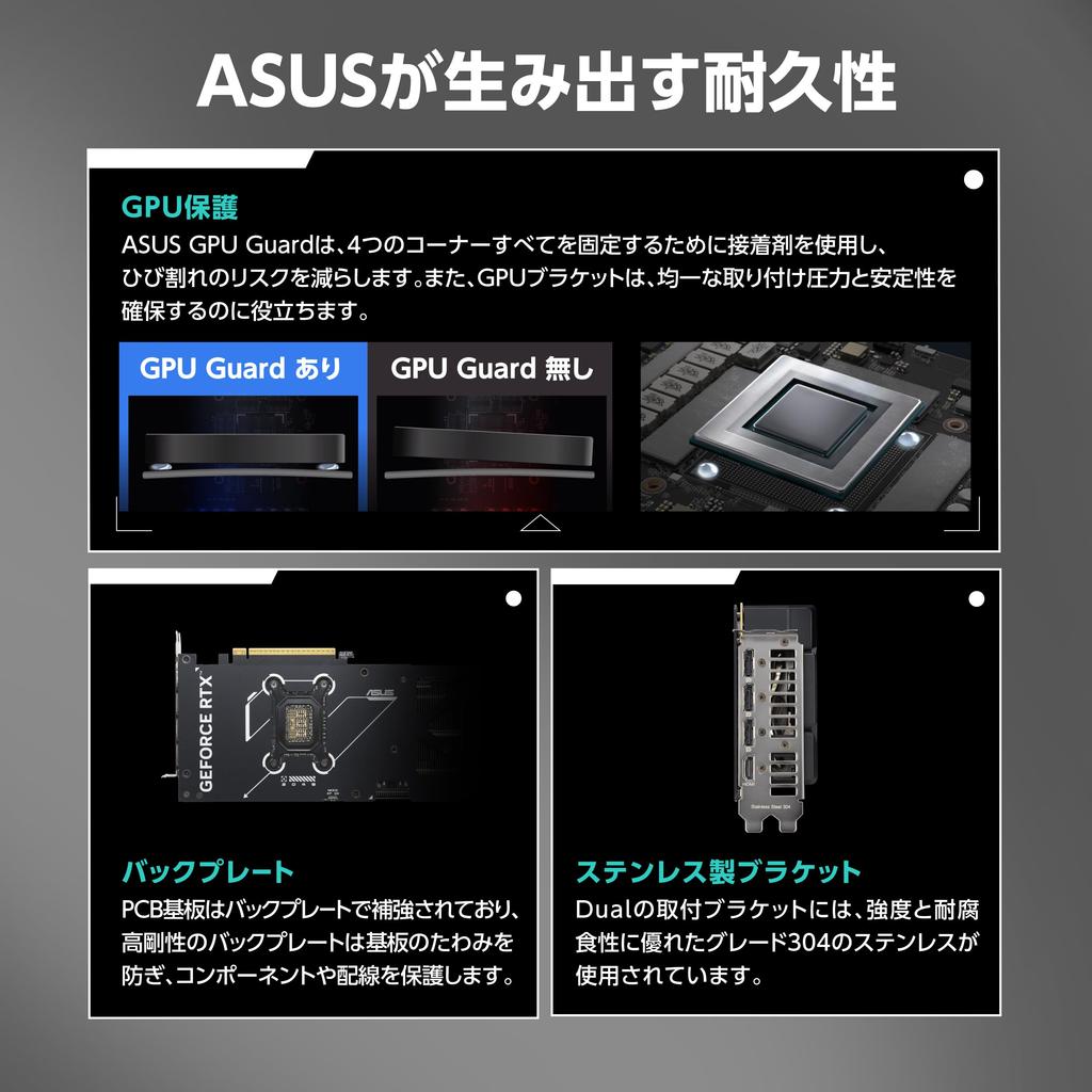 ASUS Dual GeForce RTX 5070 12GB GDDR7 OC Edition Video Card Japanese DUAL-RTX5070-O12G (Authorized Distributor)