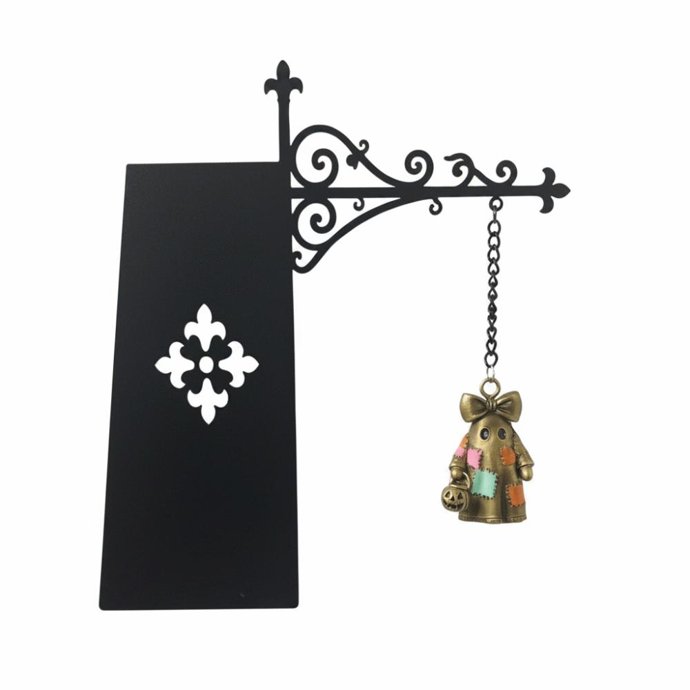 Metal Shelf Divider Patchwork Library Marker Hanging Bookmarker Ghost Bookmark Office