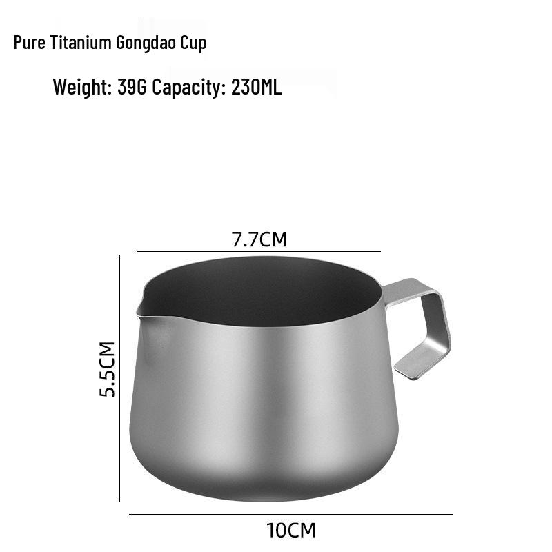 Pure Titanium Travel Gongfu Tea Set with Infuser & Separator