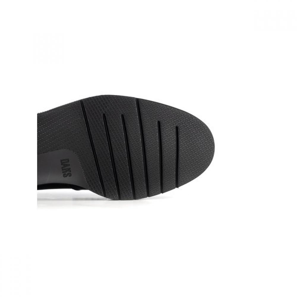 DakS Men S Comfort Penny Loafer Black dmm513kS10