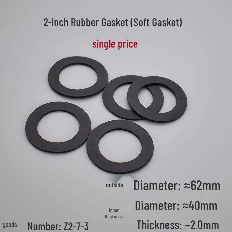 Jeu de Joints Souples en Caoutchouc Silicone et Joints Durs en PTFE - Différentes Tailles Disponibles