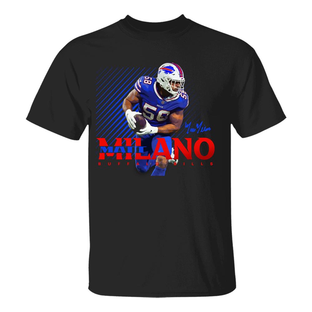 

Футболка унисекс Matt Milano 58 Buffalo Bills S