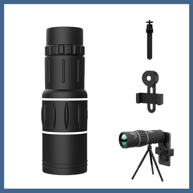 1PC Monocular Telescope High Definition Low Light Night Vision Telescope Concert with Mobile Phone Camera Telescope Monocular