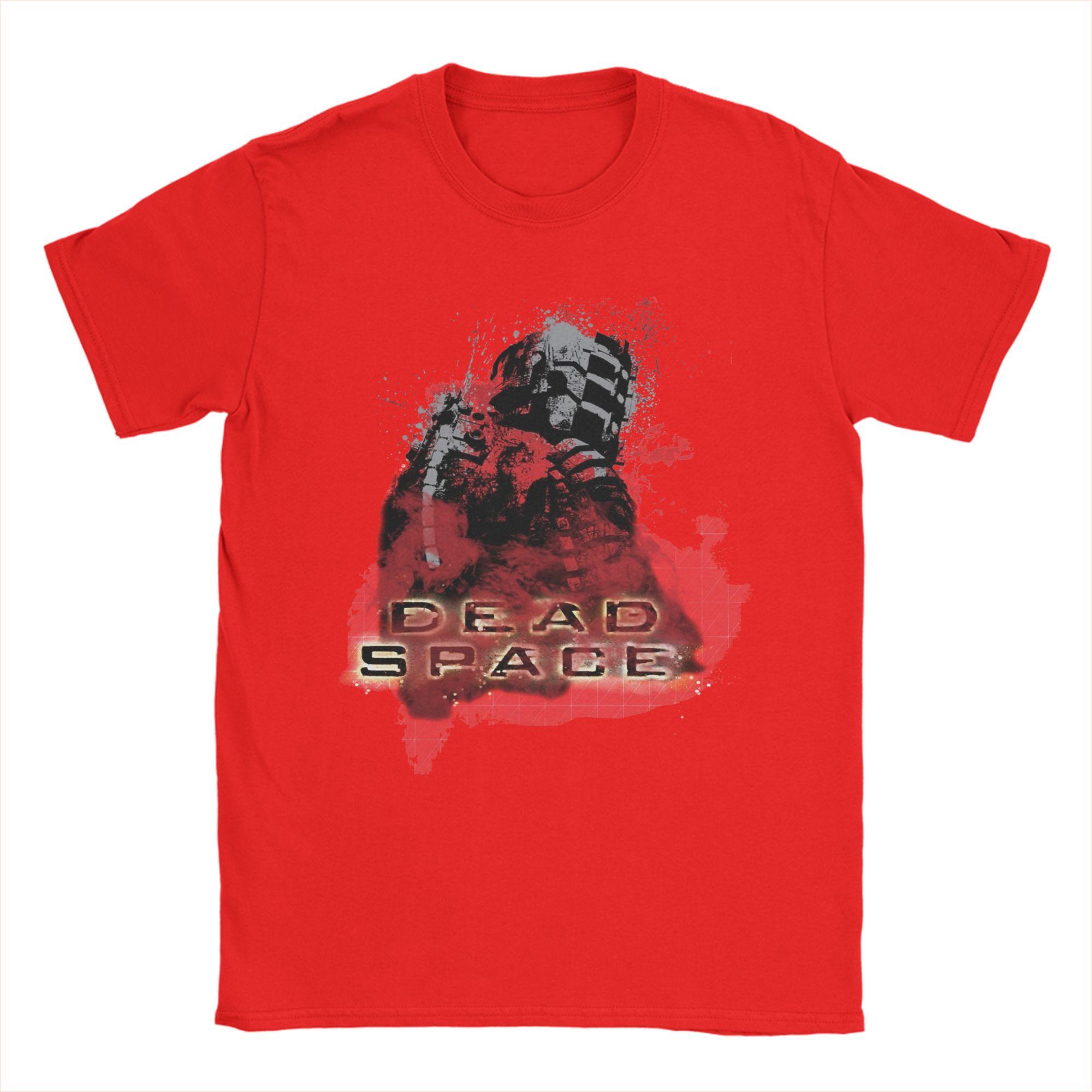 

Funny Dead Space Redblood TShirts for Men Crew Neck Pure Cotton T Shirt Short Sleeve Tee Shirt 6XL Clothes S