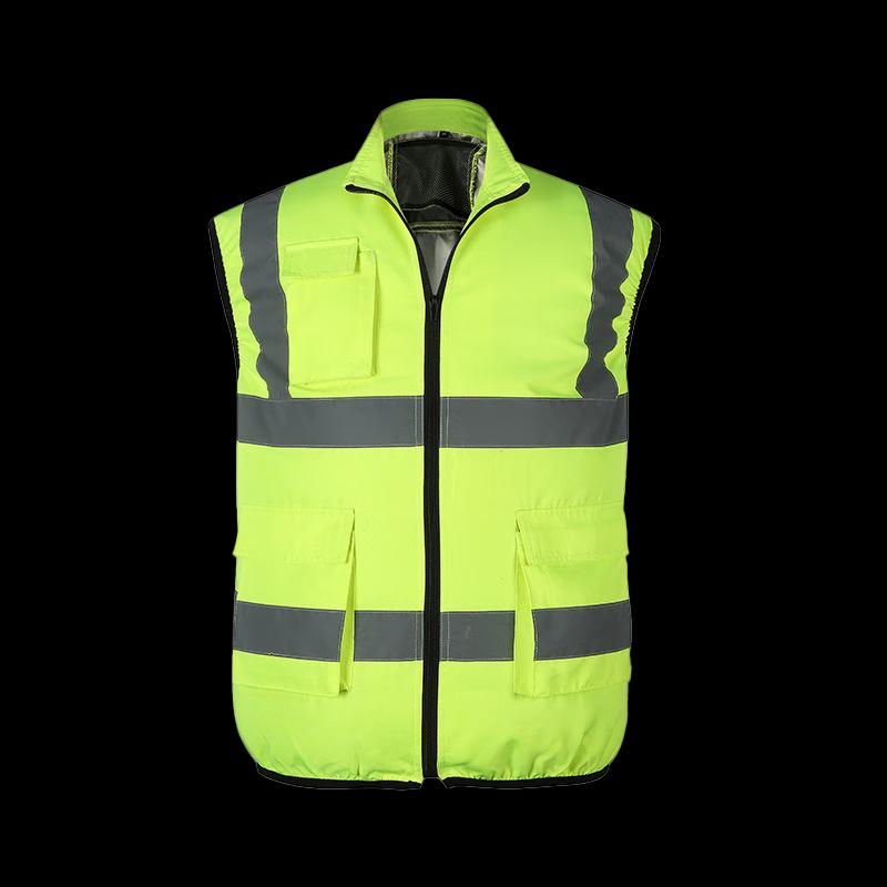 DAXTE Cooling Fan Vest with Reflective Strips