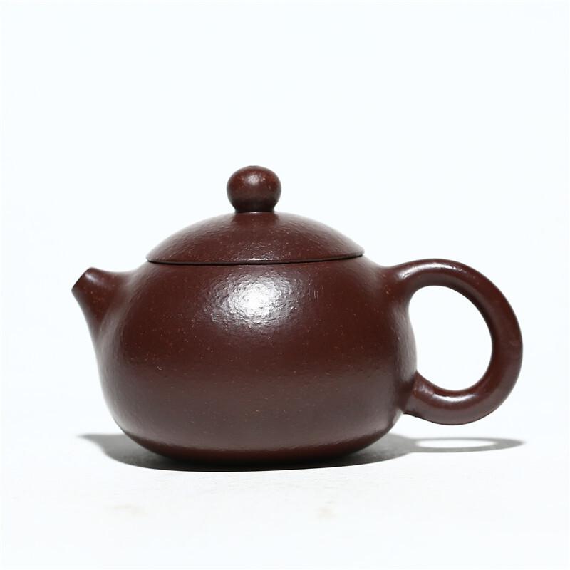 

140 мл элегантные чайники из фиолетовой глины Исин, ручная работа, чайник Сиши из сырой руды, фиолетовый чайник из глины Чжу, китайский чайный сервиз Цзыша, столовая посуда, ремесло