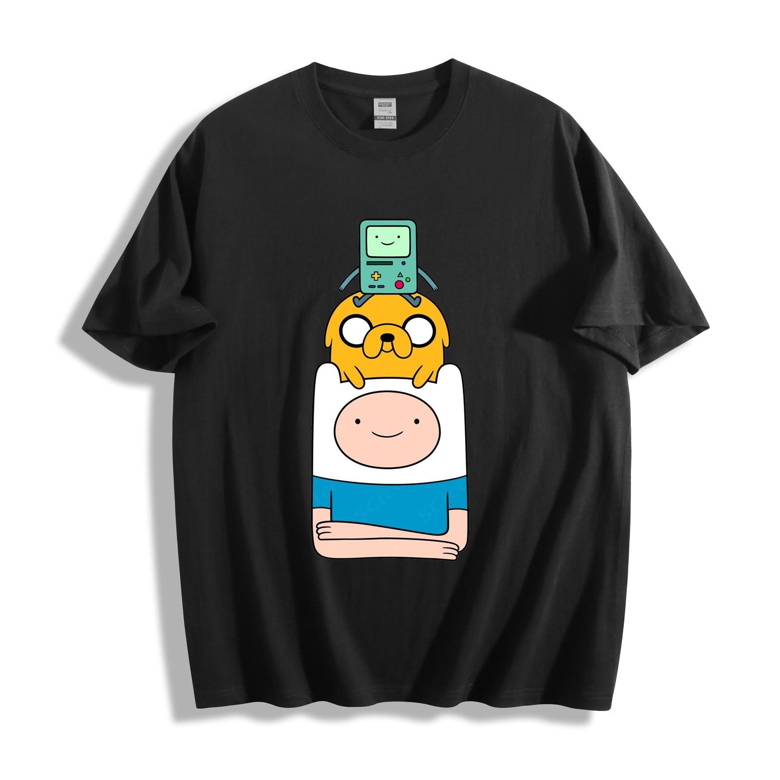 Adventure Time Bee Swarm T-Shirt - Finn & Jake Floating Bees Design Unisex Tee S