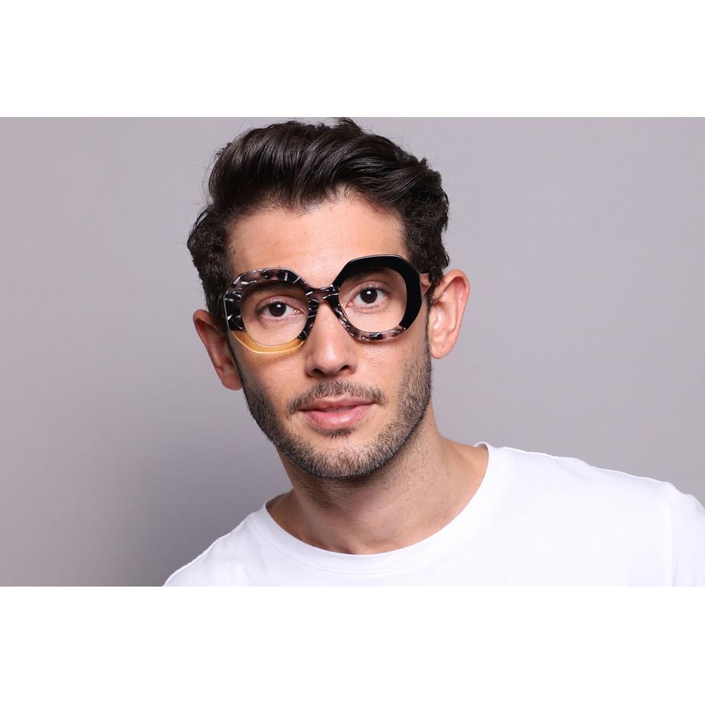 Full Rim Oval Black Grey Tortoise Smartbuy Collection Ursuline Wa258752 04 Fashion Unisex Eyeglasses