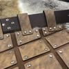 Nordic Viking Embossed Leather Scale Armor Cosplay Prop