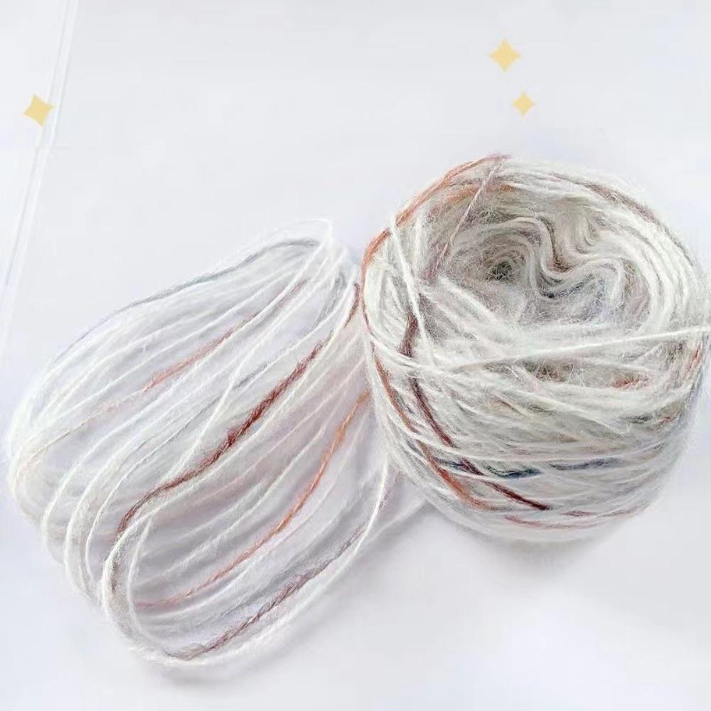 50g/roll Space Dyed Wool Yarn 150M Hand Knitted Yarn Colored Wool Yarn  For Sweaters and Scarves