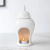 Ginger Jar Aromatherapy Furnace Ceramic Incense Candle Furnace Household Candle Ceramic Oil Lamp Furnace General Jar Ornaments
