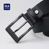 HLA Men's Genuine Leather Pin Buckle Belt